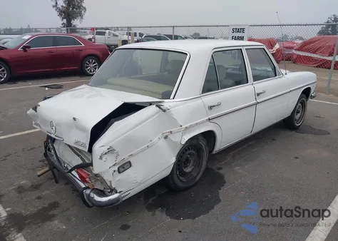 1974 Mercedes 240D from USA, damaged, VIN 11511710050133